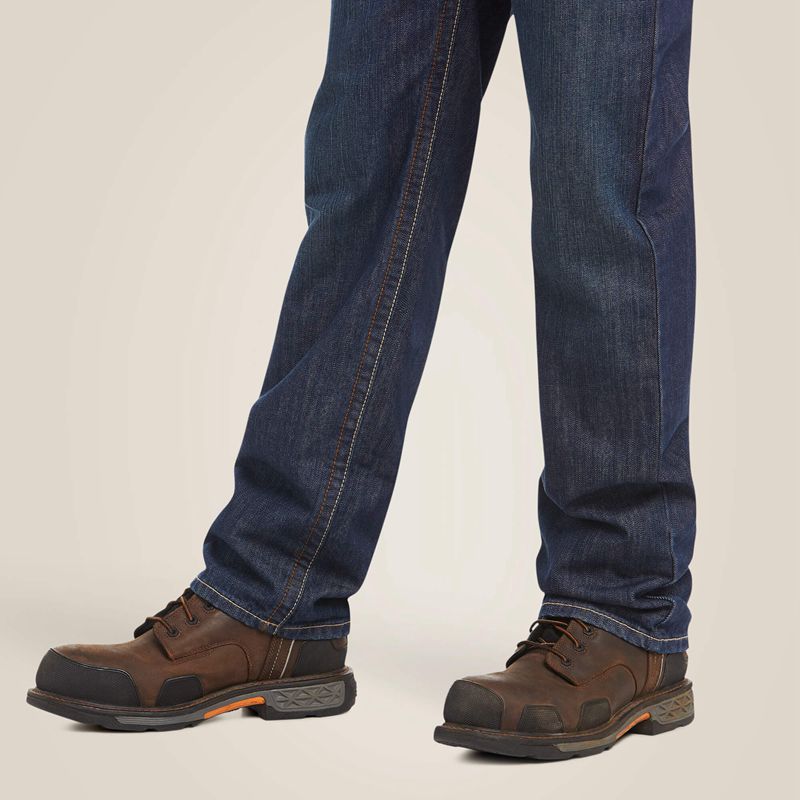 Ariat Fr M3 Loose Basic Stackable Straight Leg Jean Shale Homme | QKV-71828667