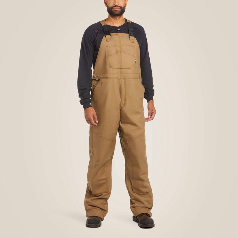 Ariat Fr Insulated Overall 2.0 Bib Kaki Homme | RWX-70698427