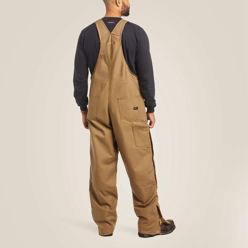 Ariat Fr Insulated Overall 2.0 Bib Kaki Homme | RWX-70698427