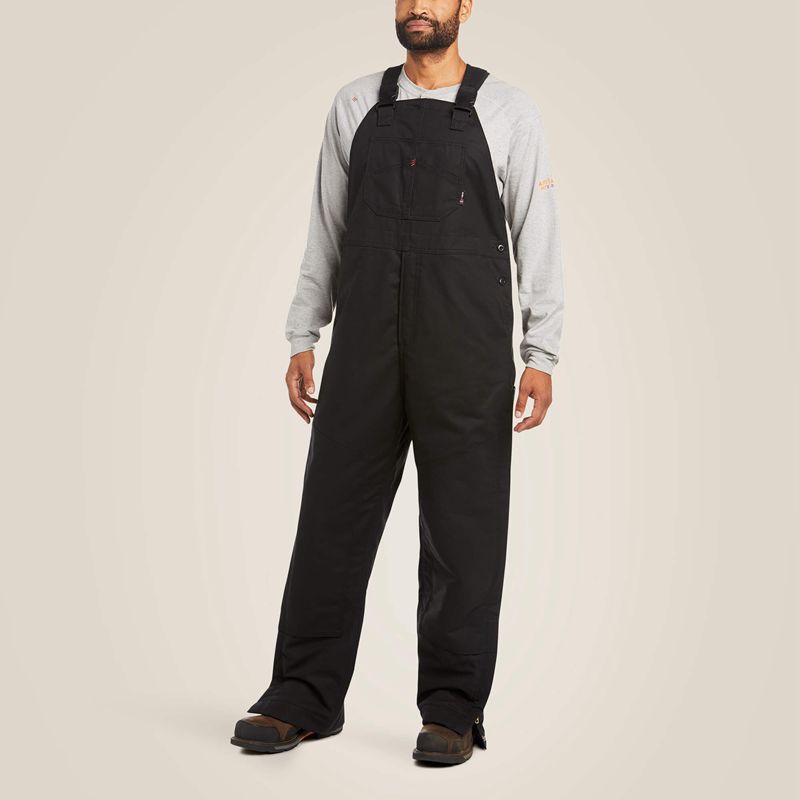 Ariat Fr Insulated Overall 2.0 Bib Noir Homme | SUB-34777244