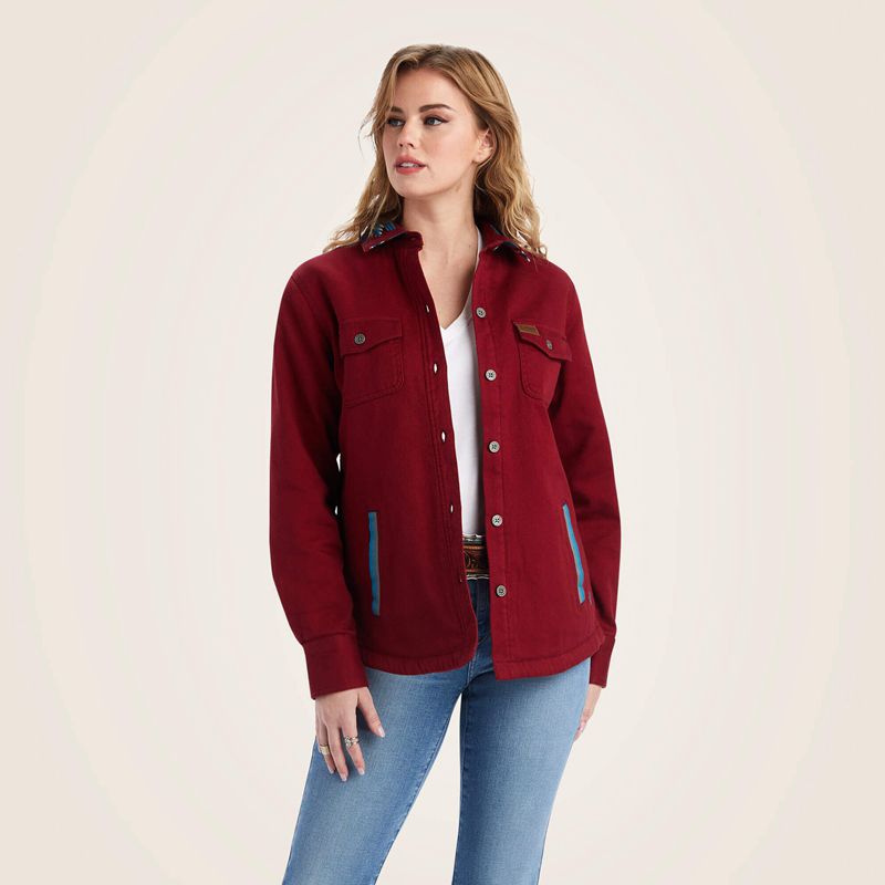 Ariat Shacket Chimayo Shirt Jacket Rubaiyat Femme | AUV-15371932