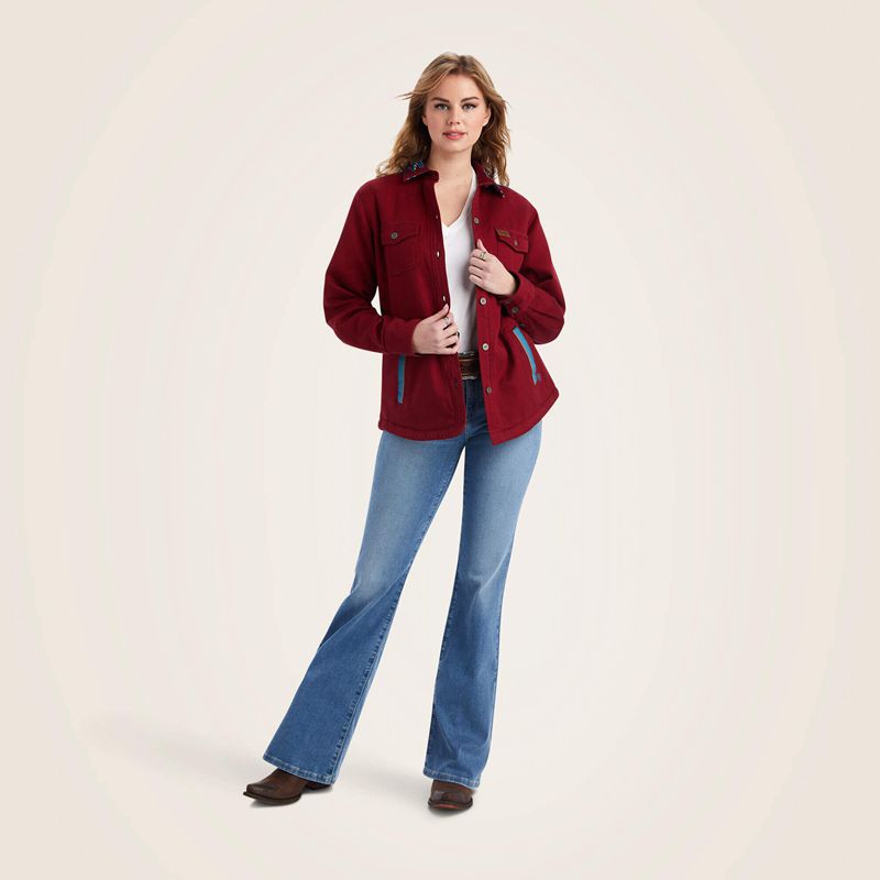 Ariat Shacket Chimayo Shirt Jacket Rubaiyat Femme | AUV-15371932