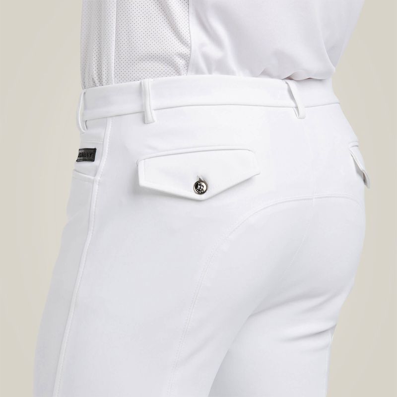 Ariat Speranza Knee Patch Breech Blanche Homme | KOS-65115937