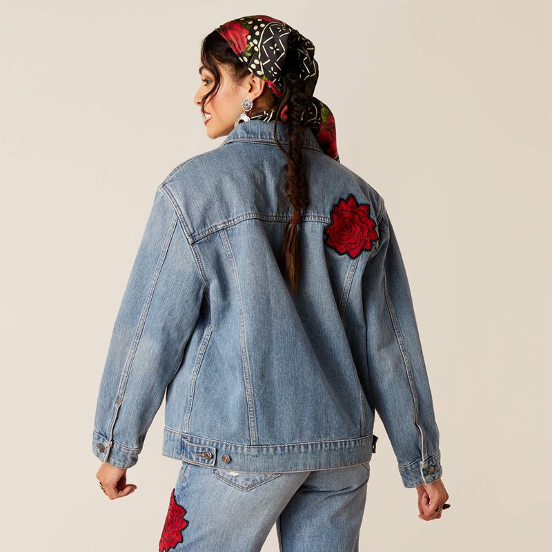 Ariat Rodeo Quincy Trucker Jacket Anaheim Femme | TZG-97336001