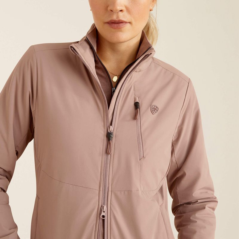 Ariat Rion Stretchshell Insulated Jacket Twilight Mauve Femme | DQY-77691021