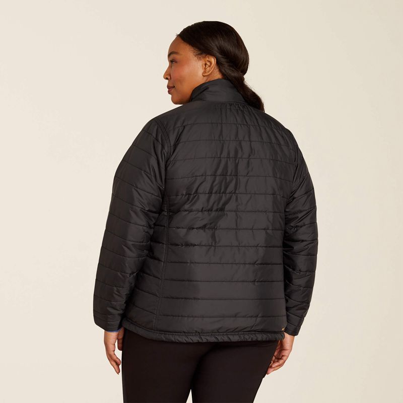 Ariat Rebar Cordura Ripstop Lightweight Insulated Jacket Noir Femme | URJ-26904592