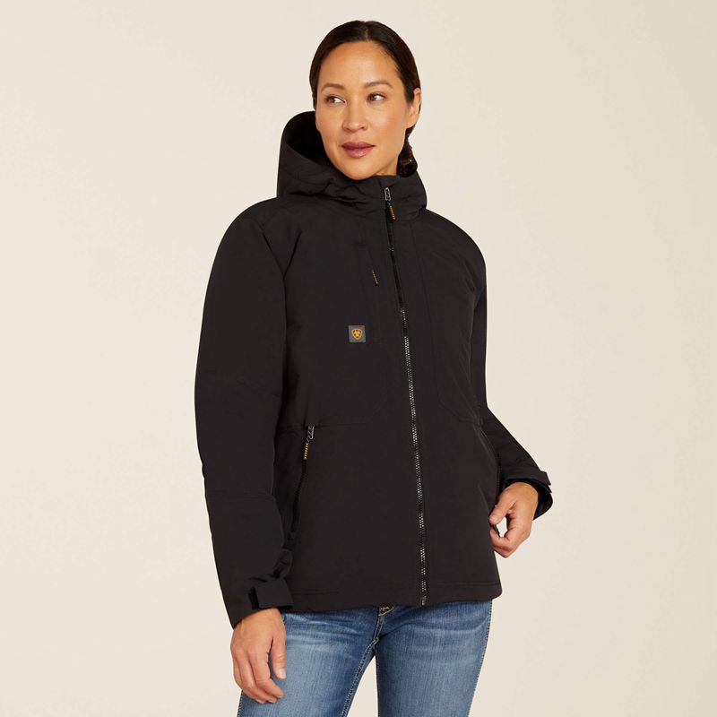 Ariat Rebar Cordura Ripstop Insulated Jacket Noir Femme | BDY-90757674