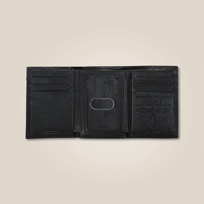 Ariat Center Ridge Trifold Wallet Noir Homme | HWD-84465465