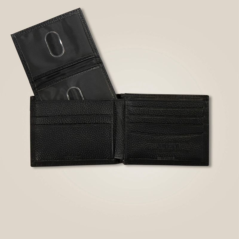 Ariat Center Ridge Bifold Wallet Noir Homme | QHX-79353188