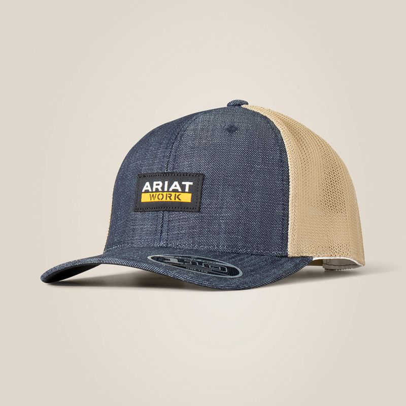 Ariat Work Cap Denim Homme | WOM-51922765