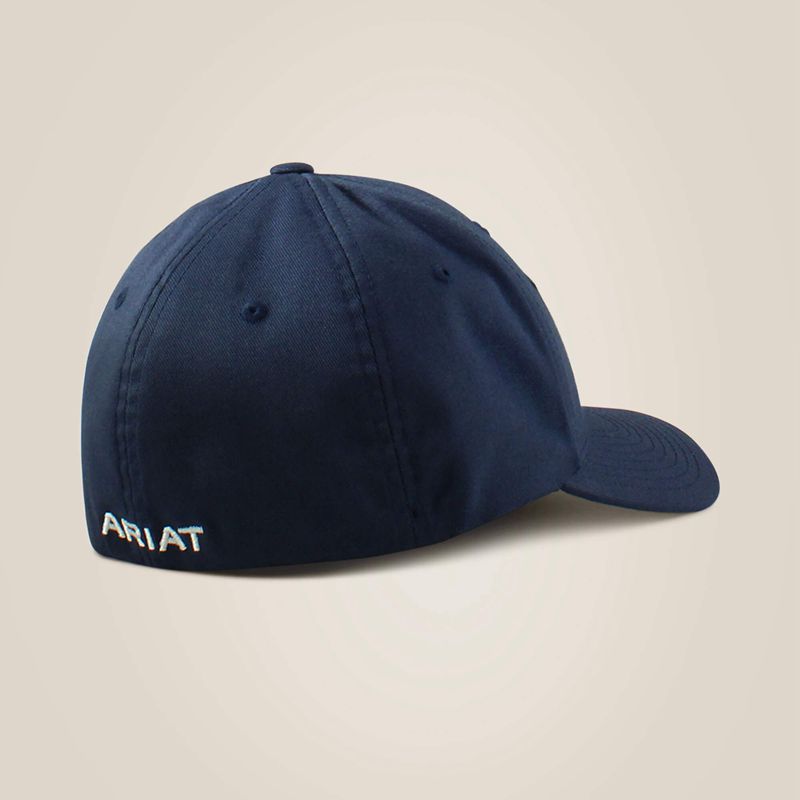 Ariat Usa Flag Patch Shield Cap Bleu Marine Homme | DLT-97619152