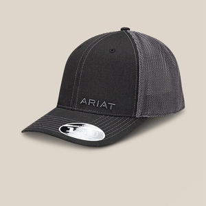 Ariat Rev Snapback Cap Noir Homme | PRE-18771121