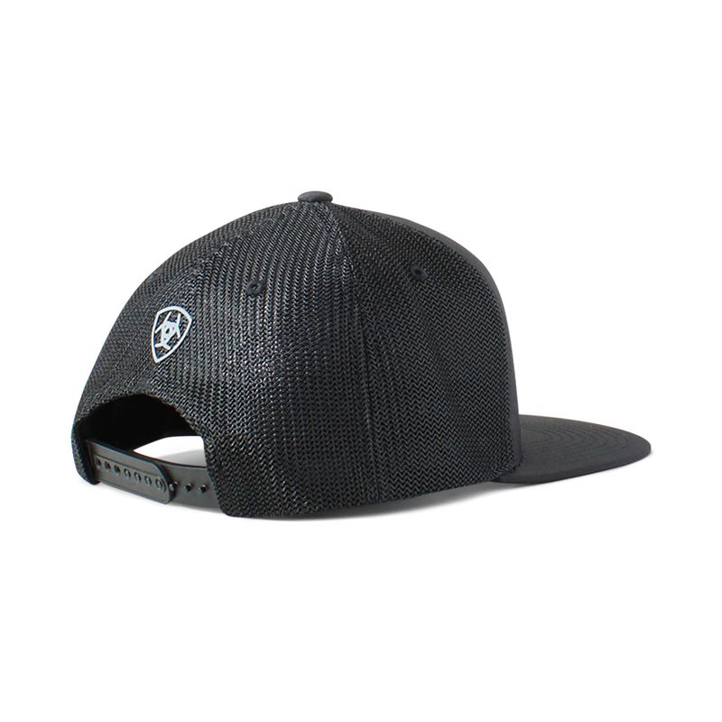 Ariat Reflective Logo Cap Noir Homme | EXK-12804889