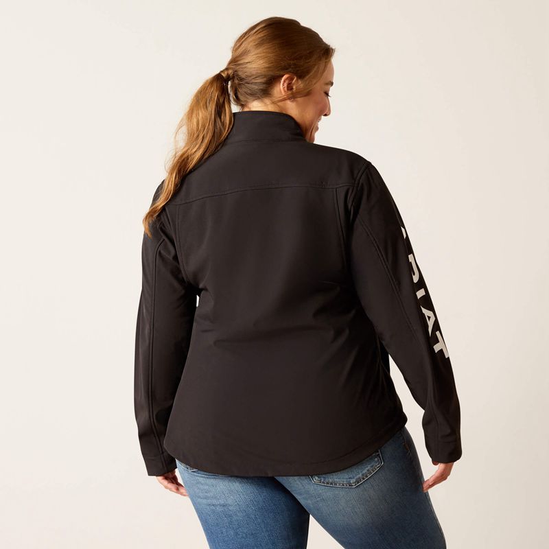 Ariat New Team Softshell Jacket Noir Femme | YDS-76339449