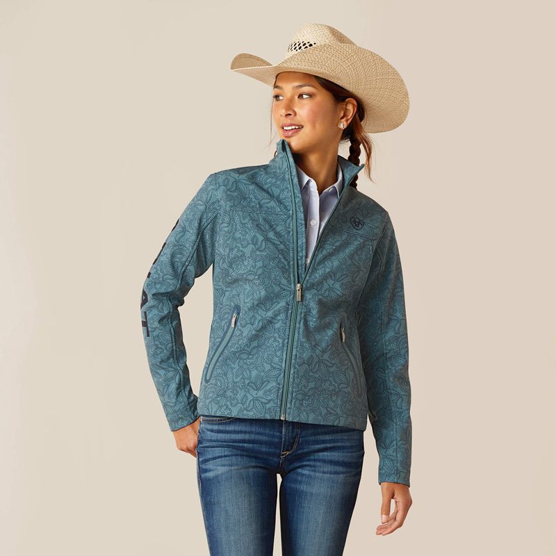 Ariat New Team Softshell Jacket Lacey Femme | EAO-55863664