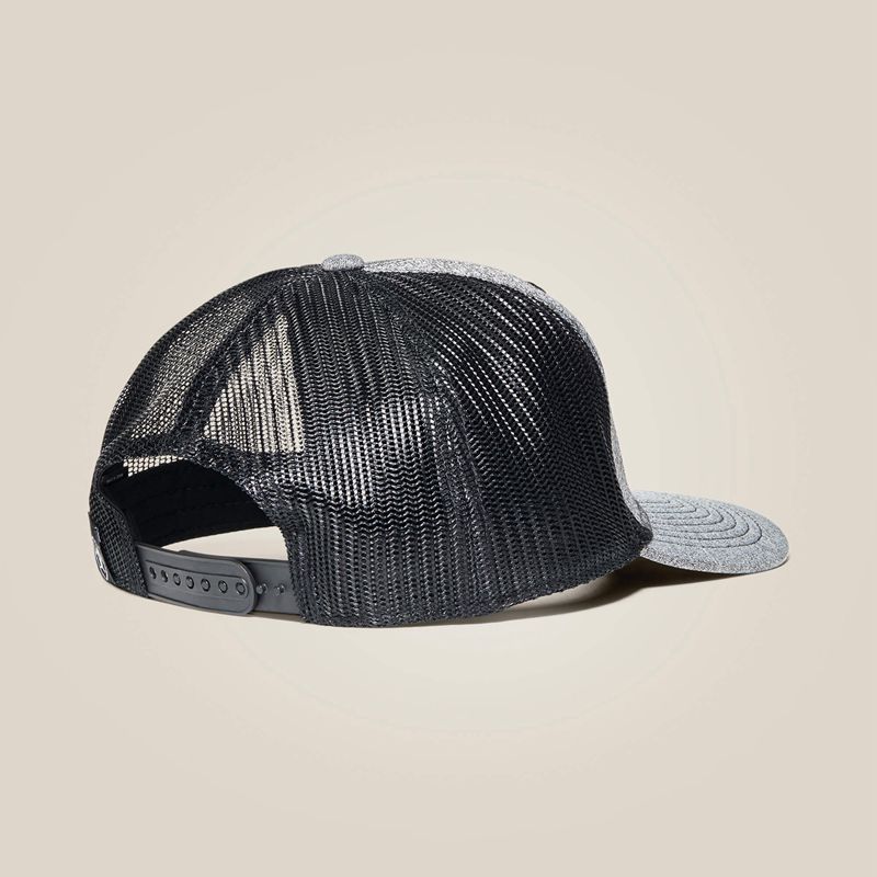 Ariat Offset Logo Cap Noir Homme | DMC-36532493