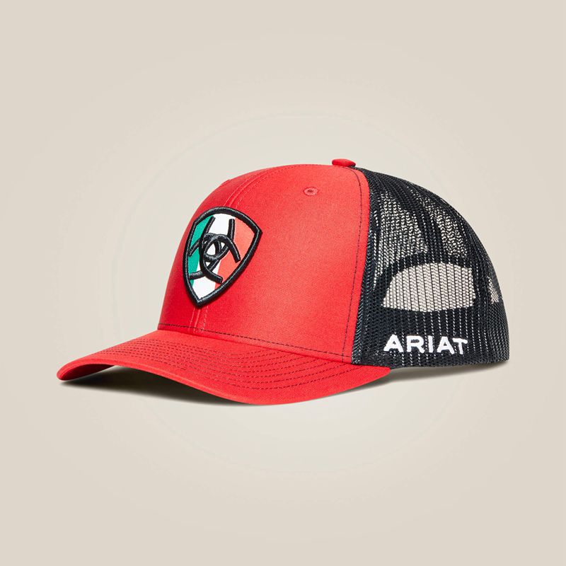 Ariat Mexico Hat Rouge Homme | ESE-28145082