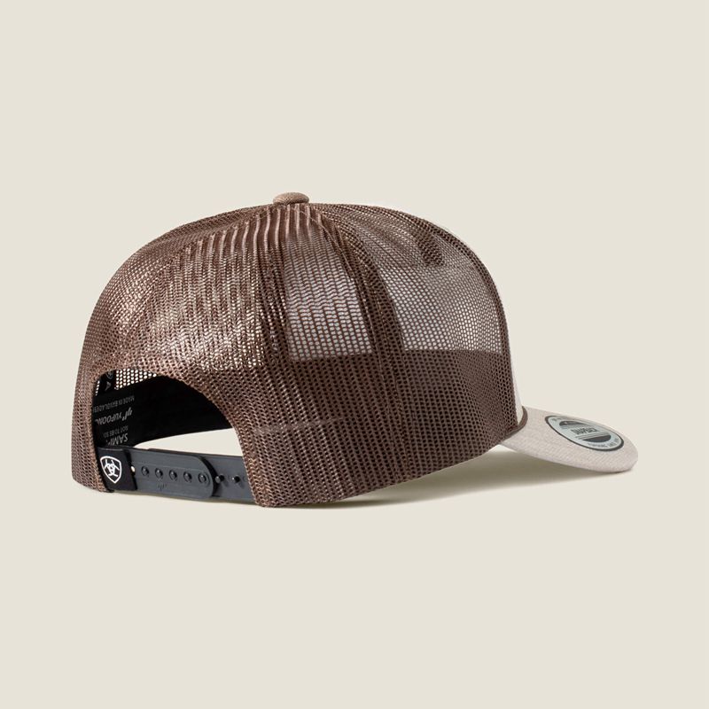 Ariat Lotf Patch Cap Grise Homme | YFK-29226703