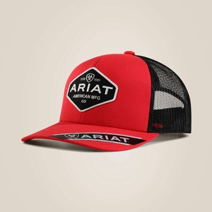 Ariat Hexigon Logo Cap Noir Homme | OCZ-27618400