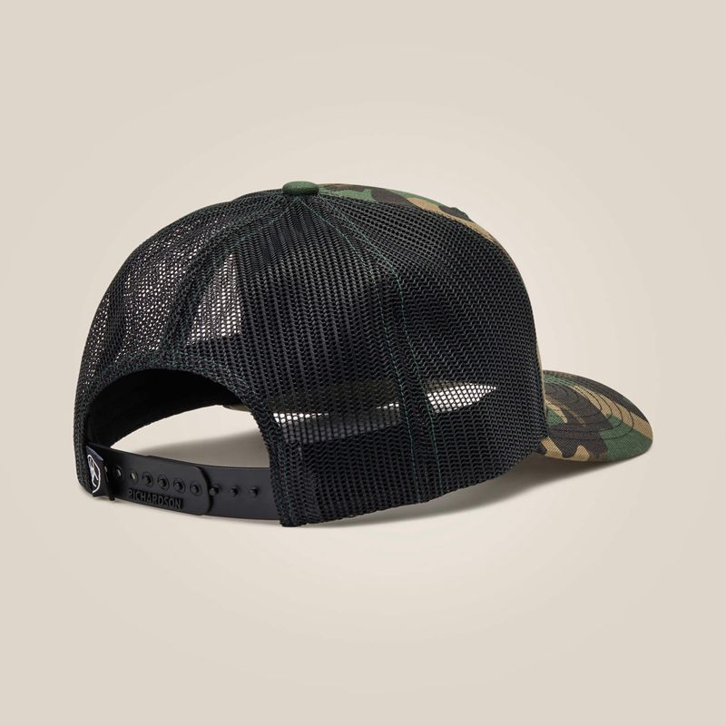 Ariat Flag Patch Cap Camouflage Homme | NHQ-86701689