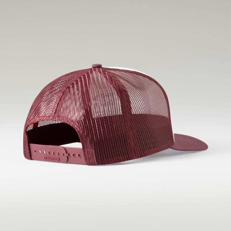 Ariat Flag Cap Wine Homme | HXF-02422662