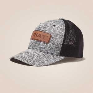 Ariat Box Logo Snapback Cap Gray Homme | AVM-71897910