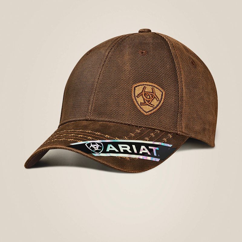 Ariat Brad Cap Marron Homme | JZQ-84994025