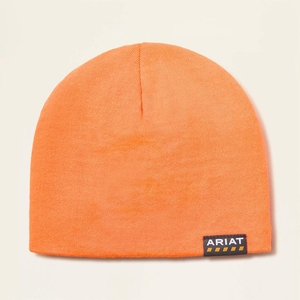 Ariat Acrylic Skull Cap Orange Homme | BGF-72864725