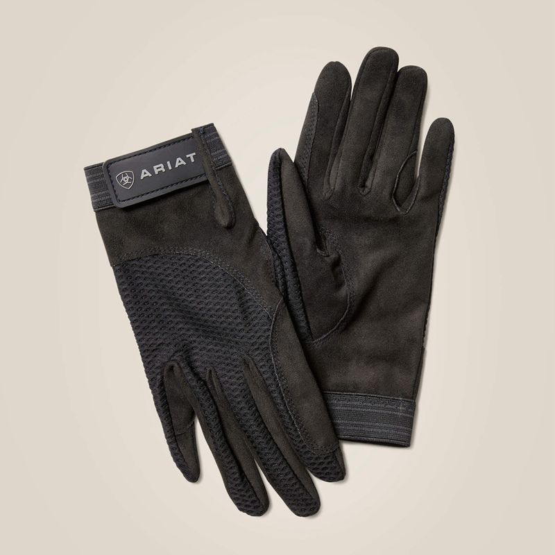 Ariat Air Grip Glove Noir Homme | VKU-10647851