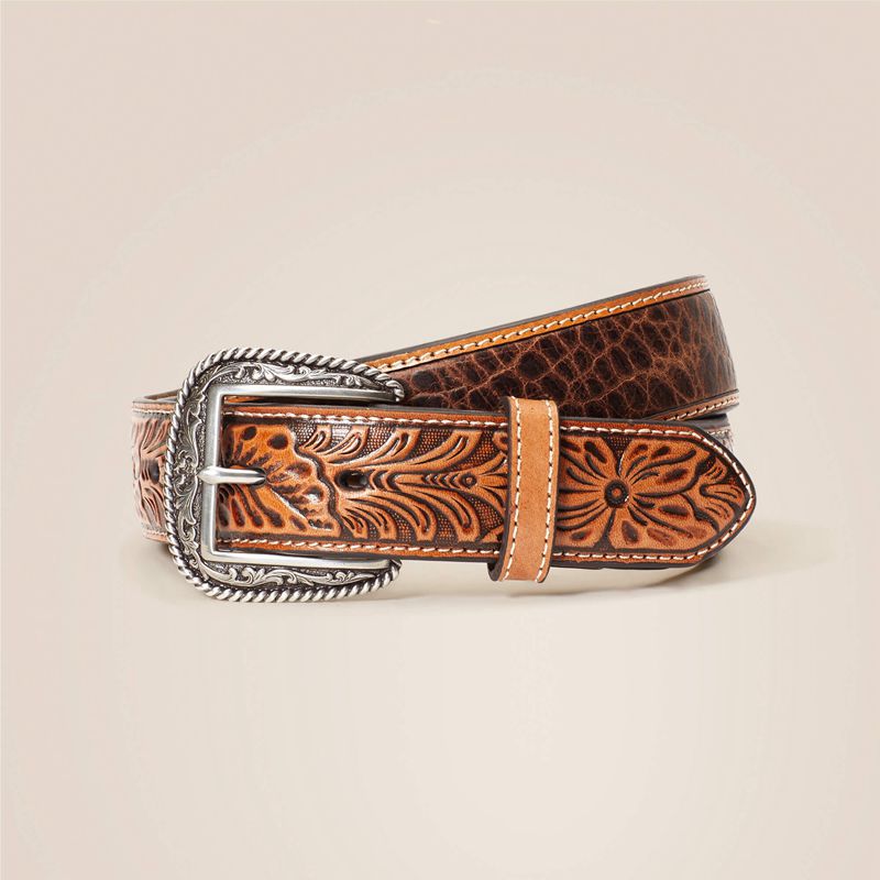 Ariat Stonetown Belt Tan Homme | DXP-40323787