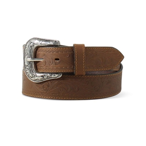 Ariat Floral Embossed Belt Marron Homme | WEH-37454625