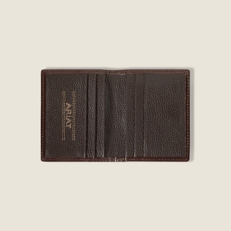 Ariat Southwest Fabric Money Clip Marron Homme | UQW-61906735