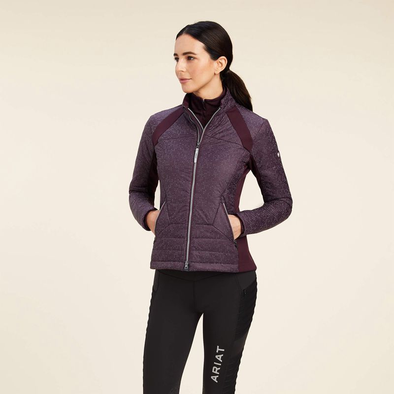 Ariat Lumina Jacket Mulberry Femme | MSR-21626108