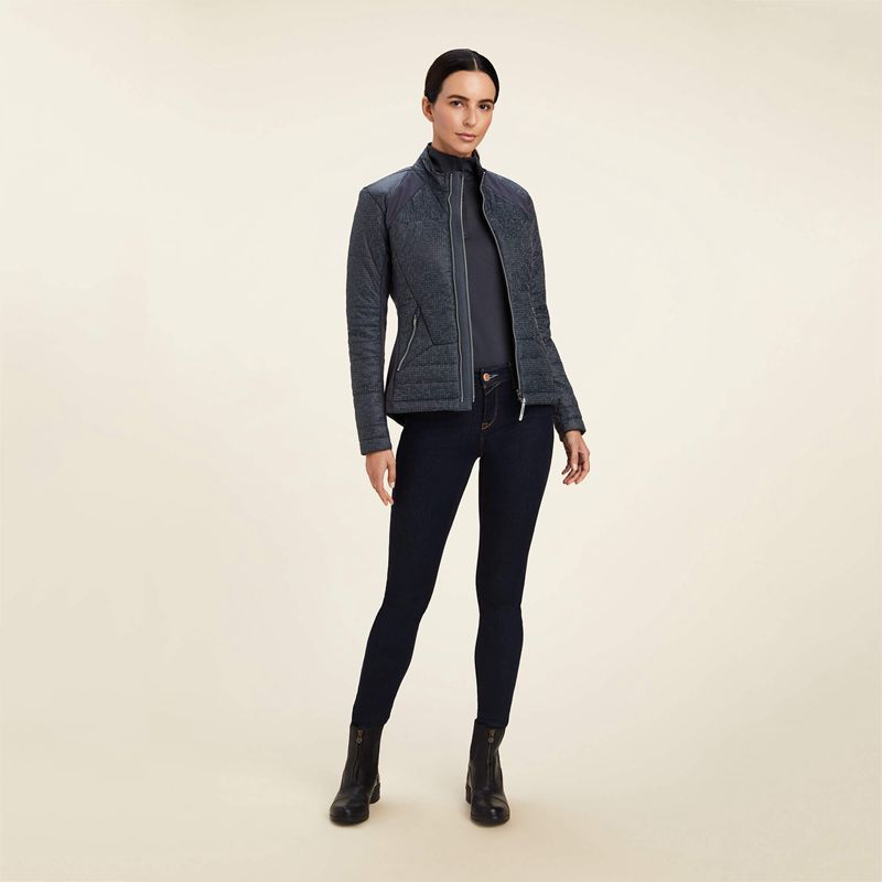 Ariat Lumina Jacket Ebony Femme | BAV-03267922