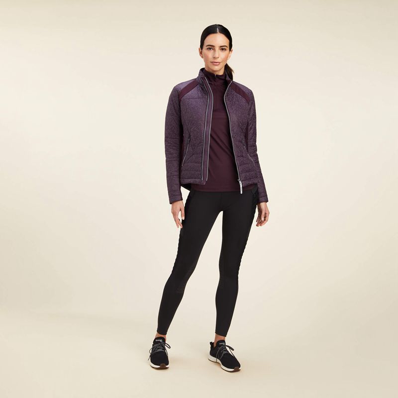 Ariat Lumina Jacket Mulberry Femme | MSR-21626108