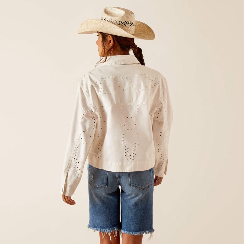 Ariat Love It Jacket Cloud Dancer Femme | NRN-77929443