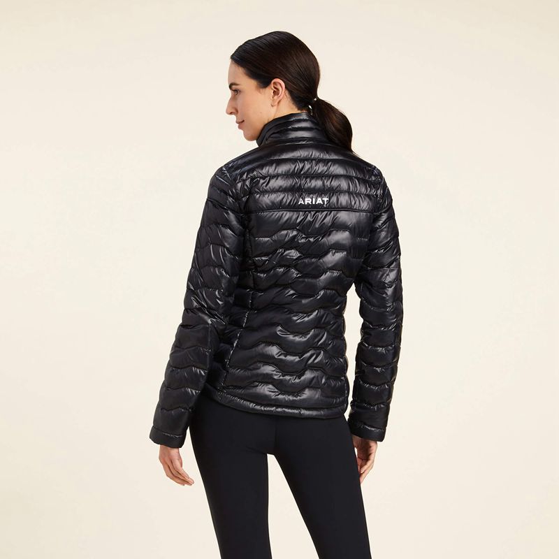 Ariat Ideal Down Jacket Noir Femme | PZS-14697987