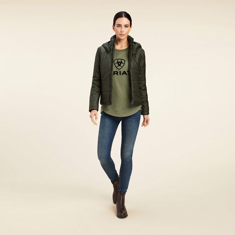 Ariat Harmony Jacket Forest Mist Femme | YAH-14357391