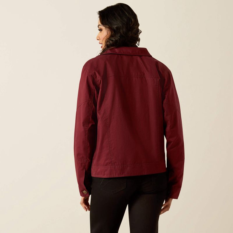 Ariat Grizzly Rancher Jacket Tawny Port Femme | IGO-35375599