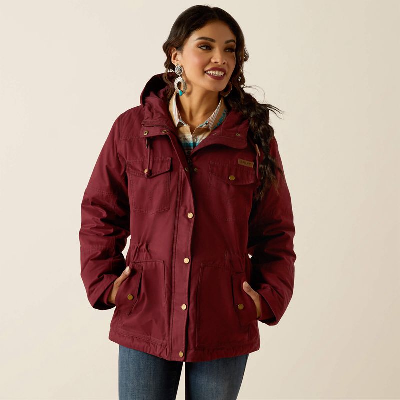 Ariat Grizzly 2.0 Parka Tawny Port Femme | NJP-01486966