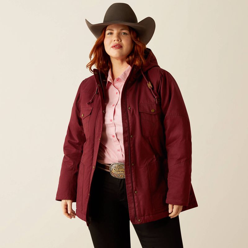 Ariat Grizzly 2.0 Parka Tawny Port Femme | NJP-01486966