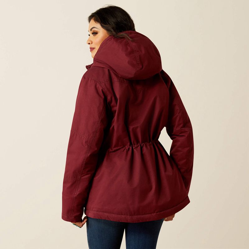 Ariat Grizzly 2.0 Parka Tawny Port Femme | NJP-01486966