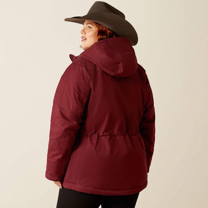 Ariat Grizzly 2.0 Parka Tawny Port Femme | NJP-01486966