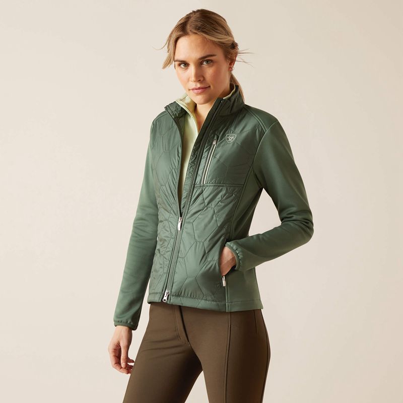 Ariat Fusion Insulated Jacket Vert Femme | TJZ-62949580