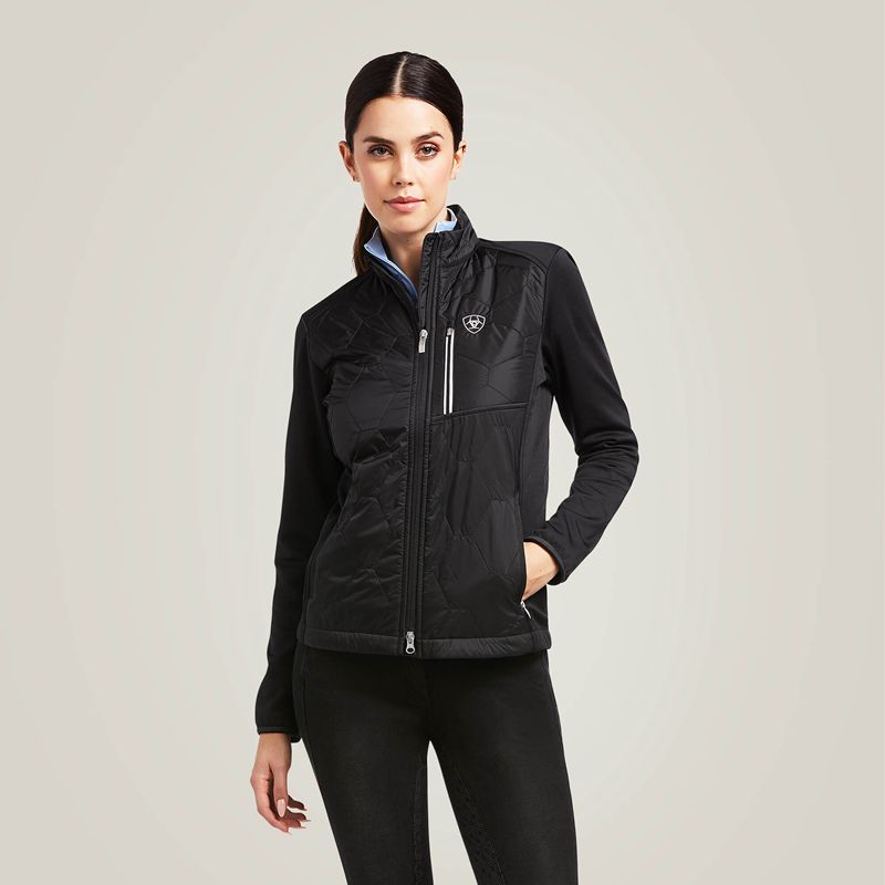 Ariat Fusion Insulated Jacket Noir Femme | GEJ-17760211