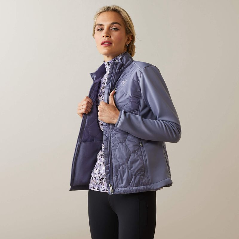 Ariat Fusion Insulated Jacket Dusky Granite Femme | NRY-21966940