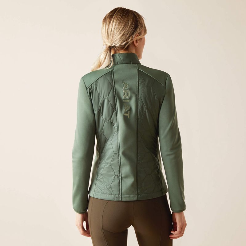 Ariat Fusion Insulated Jacket Vert Femme | TJZ-62949580