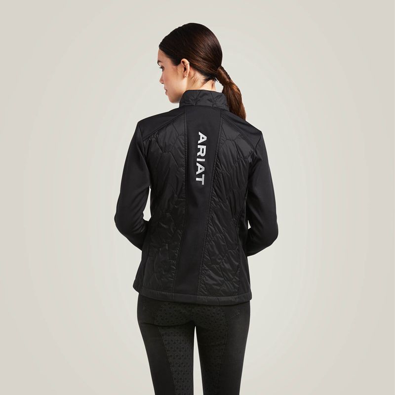 Ariat Fusion Insulated Jacket Noir Femme | GEJ-17760211