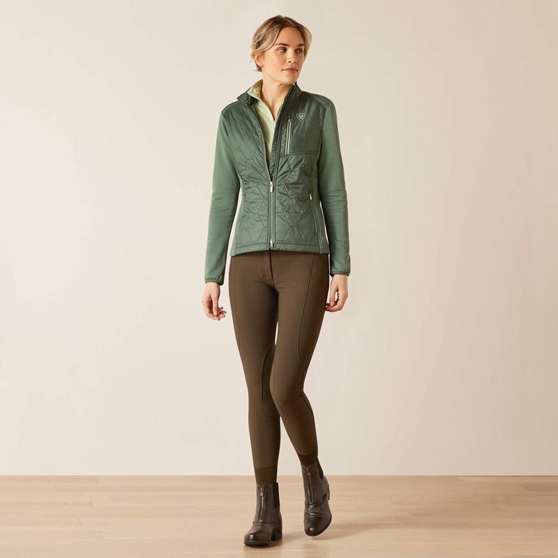 Ariat Fusion Insulated Jacket Vert Femme | TJZ-62949580