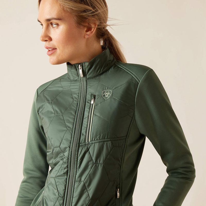 Ariat Fusion Insulated Jacket Vert Femme | TJZ-62949580